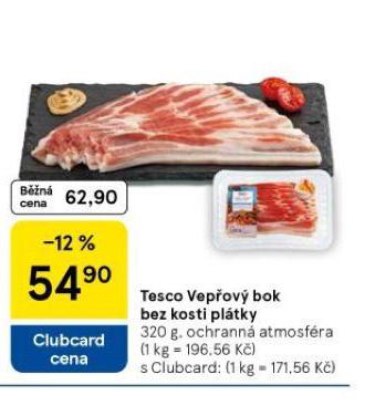 VEPOV BOK BEZ KOSTI PLTKY