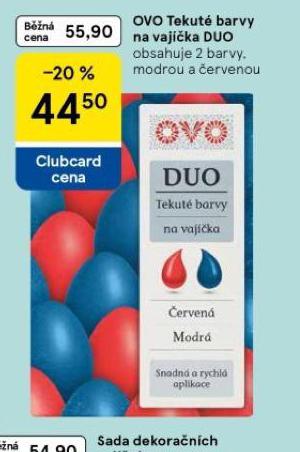 OVO TEKUT BARVY NA VAJKA
