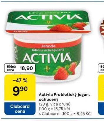 ACTIVIA PROBIOTICK JOGURT OCHUCEN