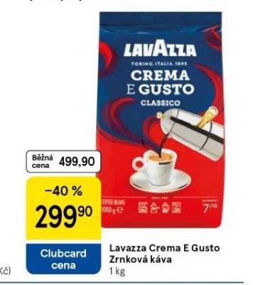 LAVAZZA CREMA E GUSTO ZRNKOV KVA