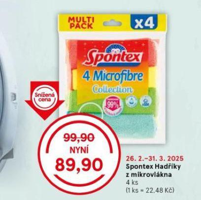 SPONTEX HADKY Z MIKROVLKNA