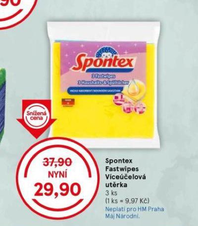 SPONTEX VCEELOV UTRKA