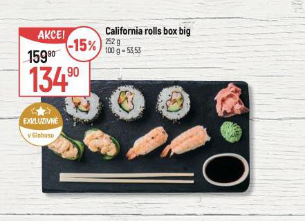 CALIFORNIA ROLLS BOX BIG