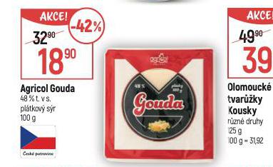 AGRICOL GOUDA 48%