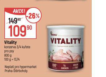 VITALITY KONZERVA PRO PSY