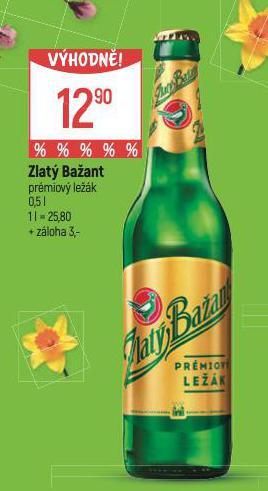 PIVO ZLAT BAANT