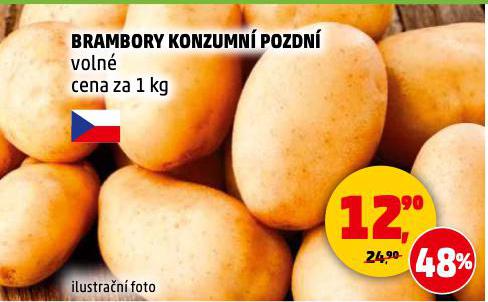 BRAMBORY KONZUMN POZDN