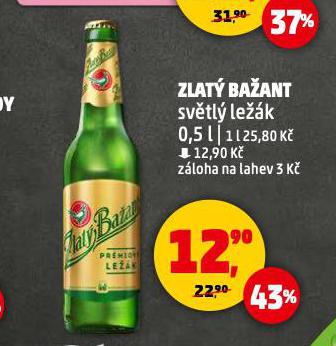 PIVO ZLAT BAANT