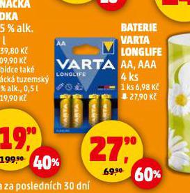 BATERIE VARTA