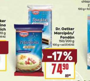 DR. OETKER MARCIPN / FONDN