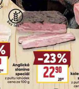 ANGLICK SLANINA SPECIL