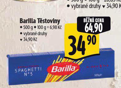 BARILLA TSTOVINY