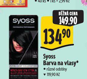 SYOSS BARVA NA VLASY