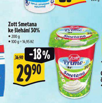 ZOTT SMETANA KE LEHN