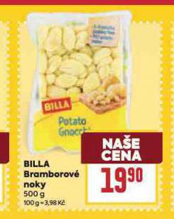 BILLA BRAMBOROV NOKY