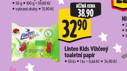 LINTEO KIDS VLHEN TOALETN PAPR