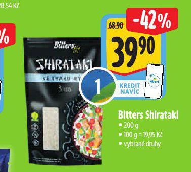 BITTERS SHIRATAKI TSTOVINY