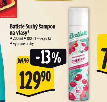 BATISTE SUCH AMPON NA VLASY