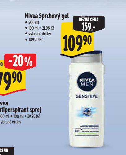 NIVEA SPRCHOV GEL