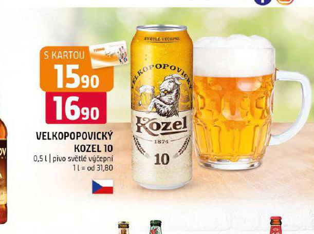 PIVO VELKOPOPOVICK KOZEL 10