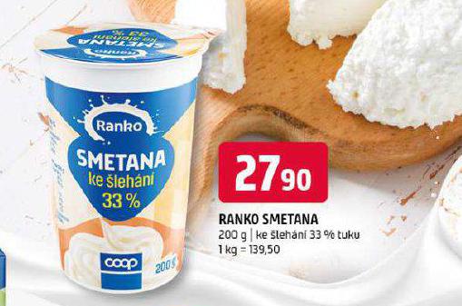 RANKO SMETANA KE LEHN 33%