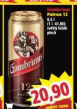 PIVO GAMBRINUS PATRON 12