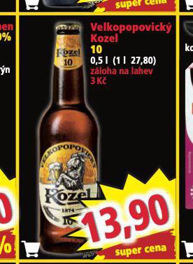 PIVO VELKOPOPOVICK KOZEL 10