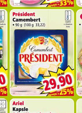 PPRSIDENT CAMEMBERT