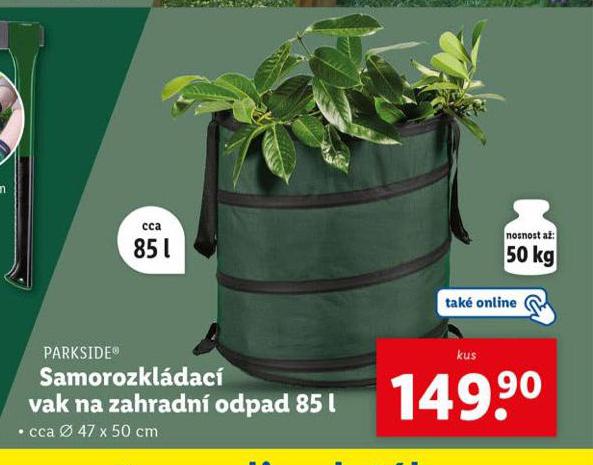 SAMORIZKLDAC VAK NA ZAHRADN ODPAD 85 L