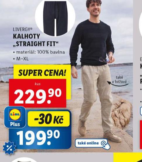 KALHOTY STRAIGHT FIT