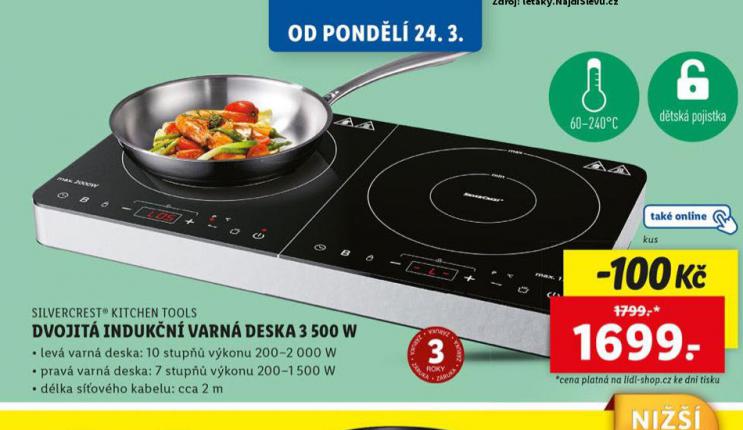 DVOJIT INDUKN VARN DESKA 3500 W