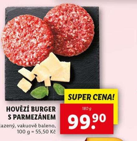 HOVZ BURGER S PARMAZNEM
