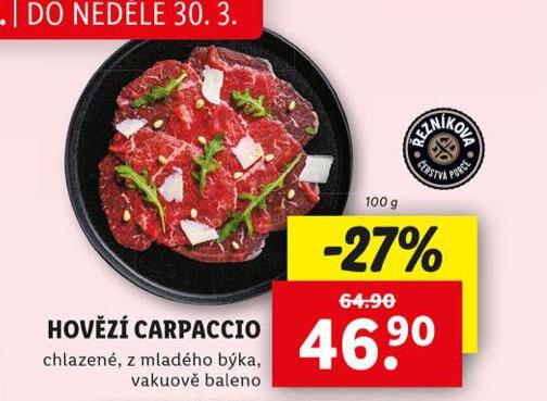 HOVZ CARPACCIO