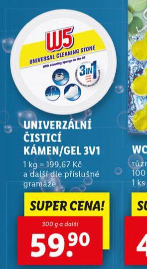 W5 UNIVERZLN ISTC KMEN / GEL 3v1