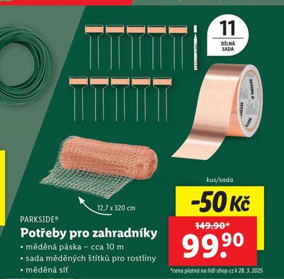 POTEBY PRO ZAHRADNKY