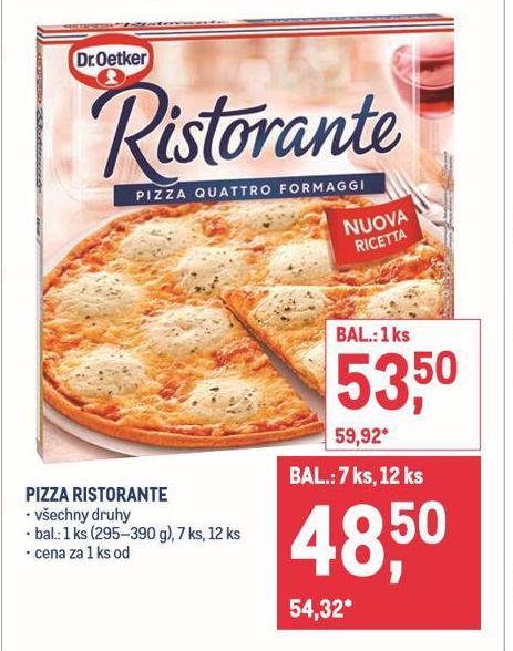 PIZZA RISTORANTE