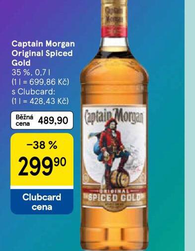 CAPTAIN MORGAN ORIGINAL SPICED GOLD