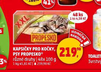 PROPESKO KAPSIKY PRO KOKY