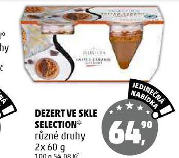 DEZERT VE SKLE