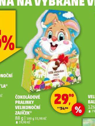 OKOLDOV PRALINKY VELIKONON ZAJEK