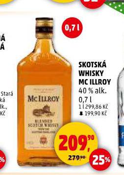 SKOTSK WHISKY MC ILLROY