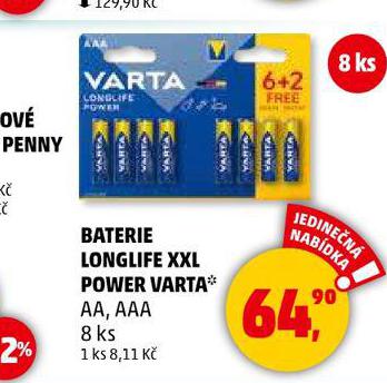 VARTA BATERIE
