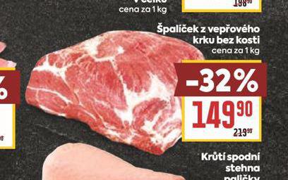 PALEK Z VEPOVHO KRKU BEZ KOSTI