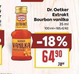 DR. OETKER EXTRA BOURBON VANILA