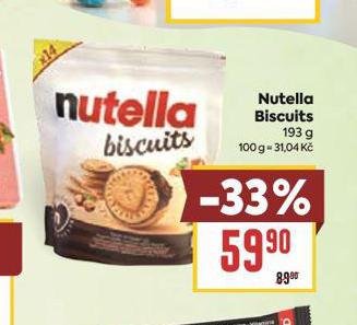 NUTELLA BISCUITS