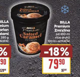 BILLA PREMIUM ZMRZLINA