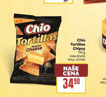 CHIO TORTILLAS CHIPSY