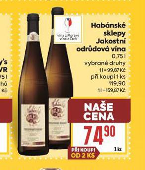 HABNSK SKLEPY JAKOSTN ODRDOV VNA