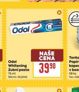 ODOL WHITENING ZUBN PASTA