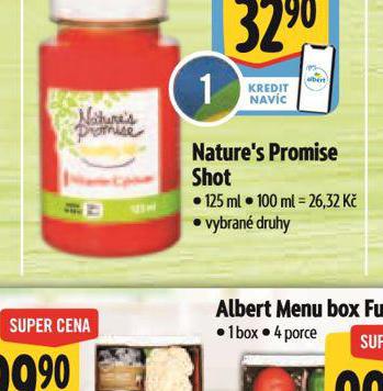NATURES PROMISE SHOT